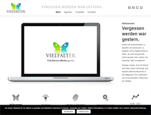 Tablet Screenshot of die-vielfalter.de